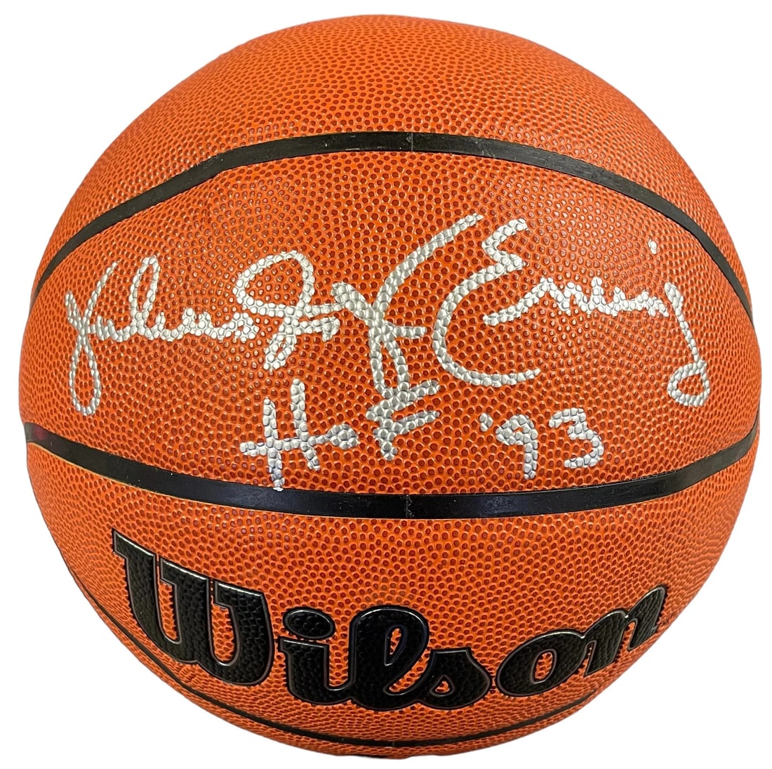 Julius Erving Dr. J "HOF 93" Autographed Wilson Basketball (JSA) (1 of 1)