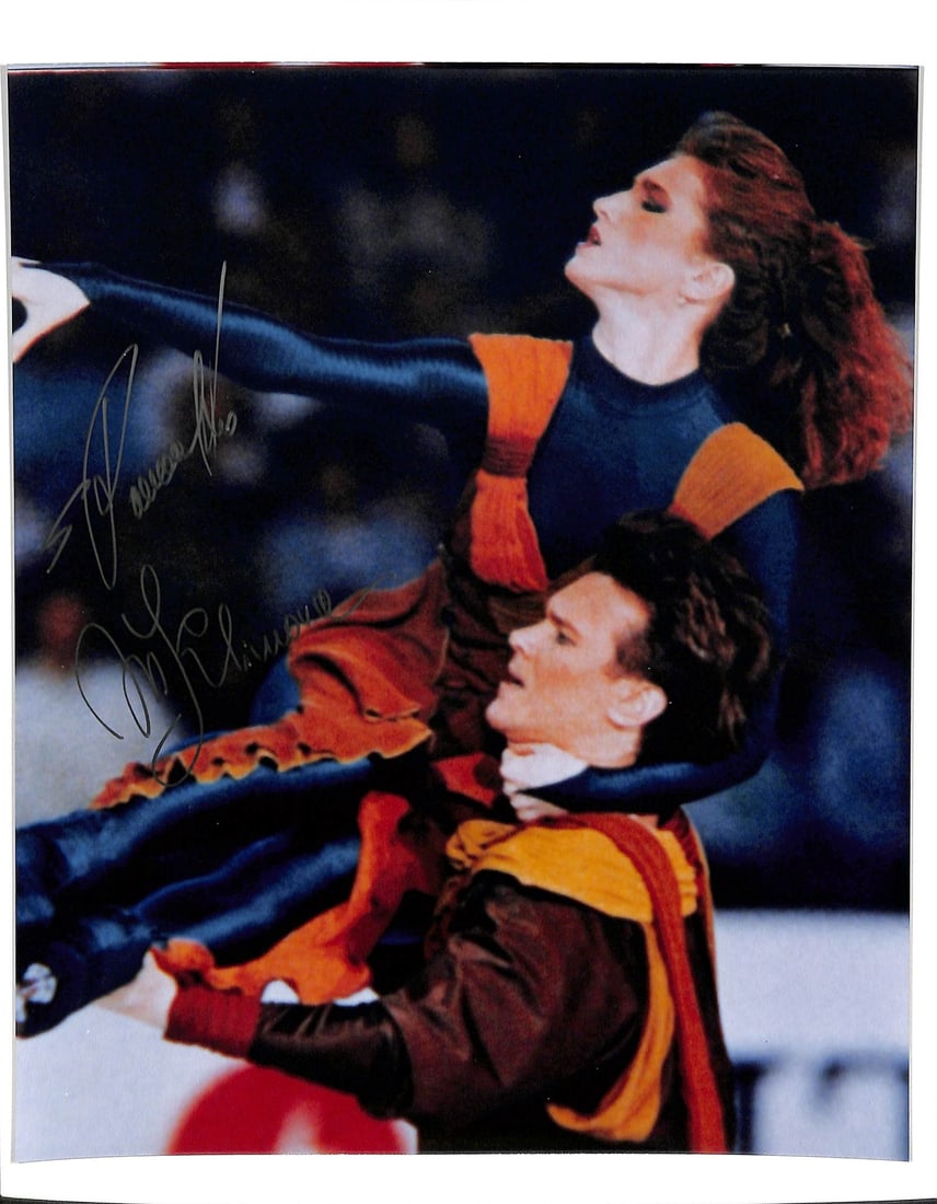 Klimova Ponomarenko Signed 8x10 Gold Medalists 1992 Photo 180459 (1 of 1)