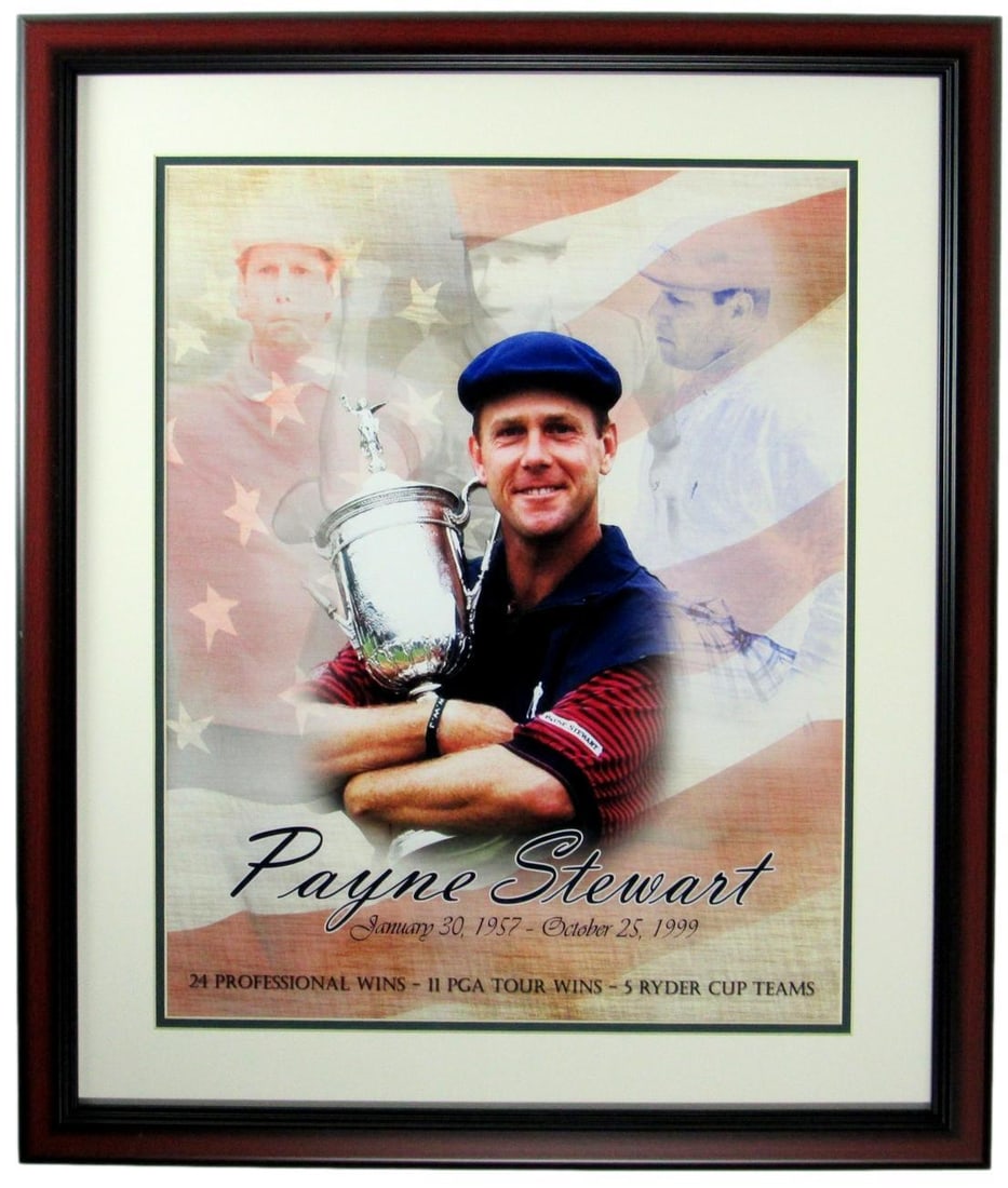 Payne Stewart PGA Champ Unsigned 16x20 Photo Framed 158055 (1 of 1)