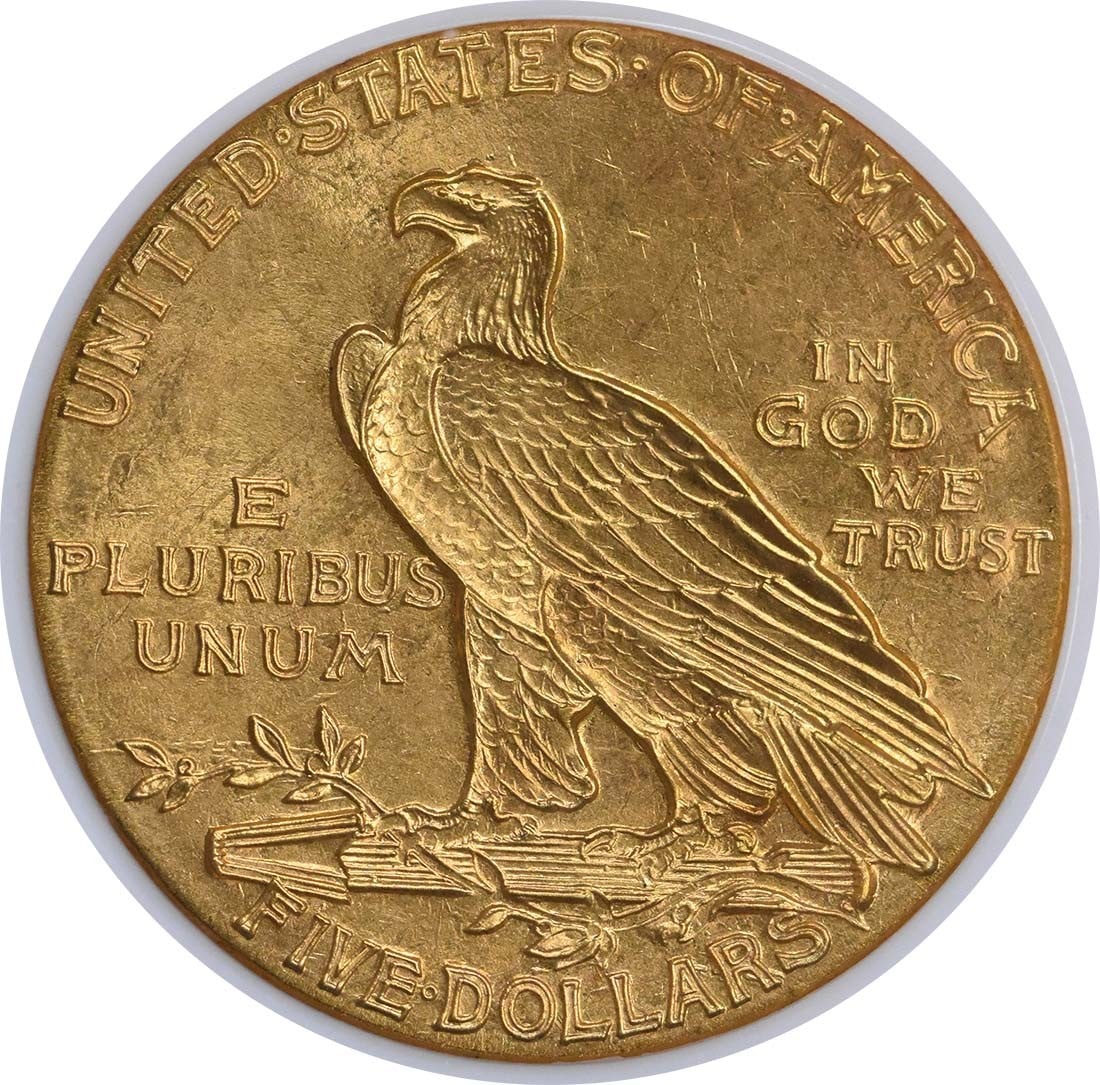 $5 MS63 Gold Indian 1910 - 3