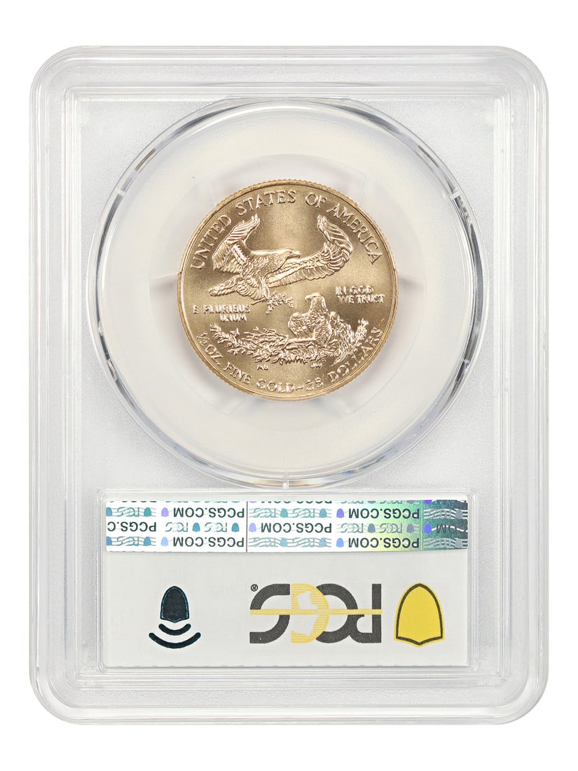1998 $25 Gold Eagle PCGS MS70 - $25 Gold Eagles - 2