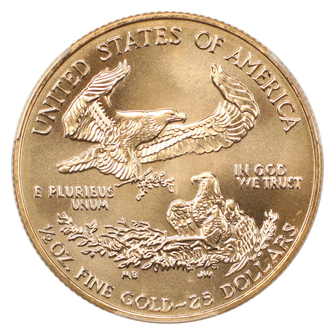 1998 $25 Gold Eagle PCGS MS70 - $25 Gold Eagles - 4