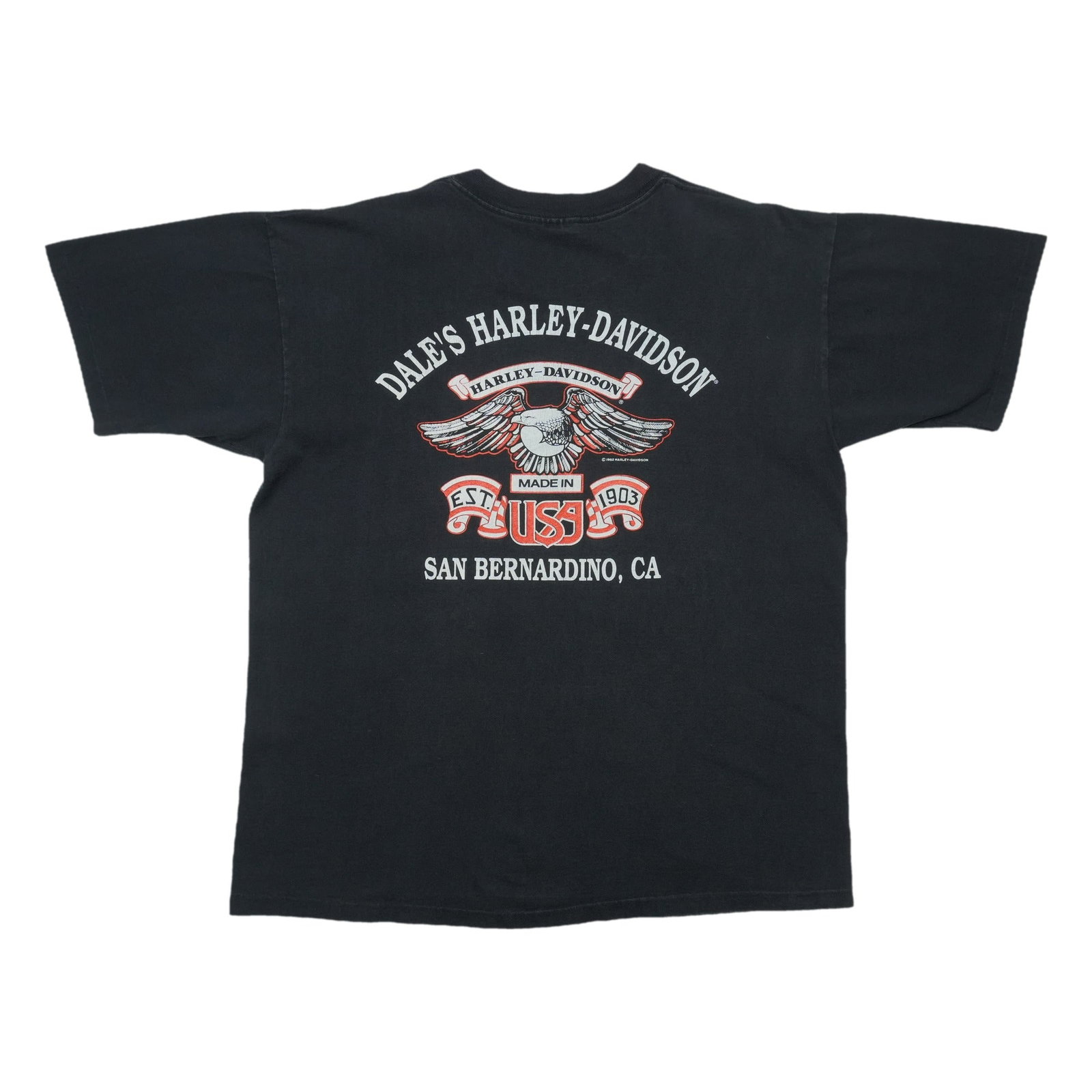 Harley Davidson Bar Shield Flames Shirt - 2