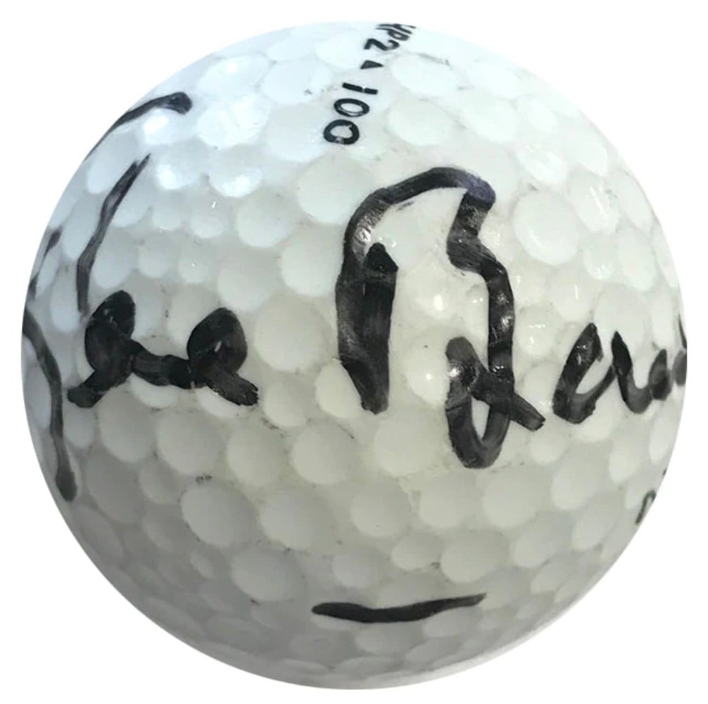 Gene Barry Autographed Titleist 2 Golf Ball (1 of 1)
