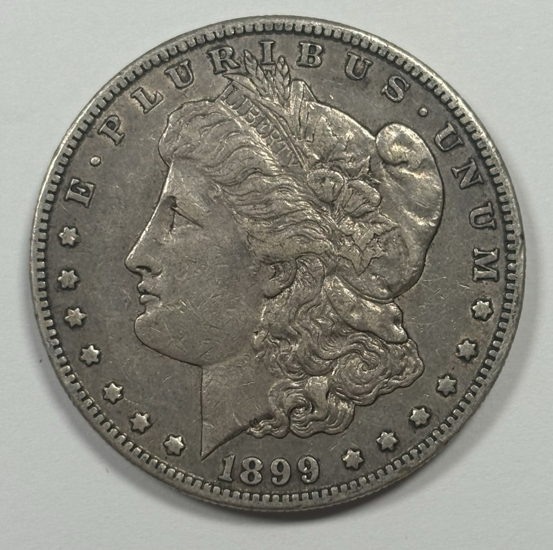 1899-S MORGAN DOLLAR XF ORIGINAL PQ COIN (1 of 3)