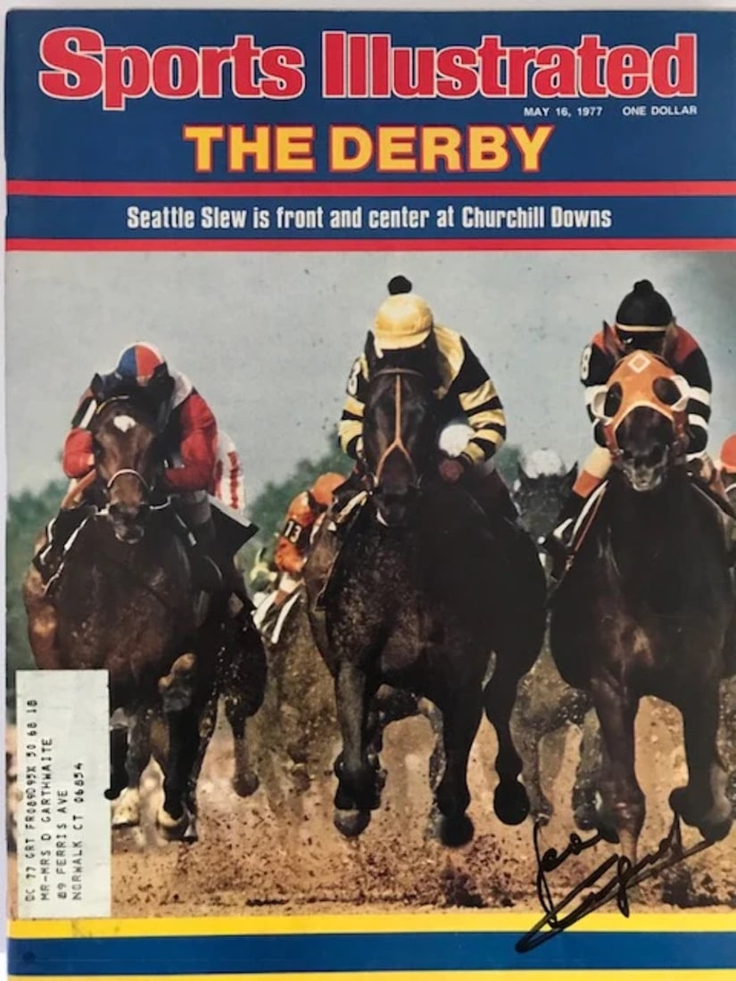 Signed Jean Cruguet Sports Magazine May 16 1977 (1 of 2)