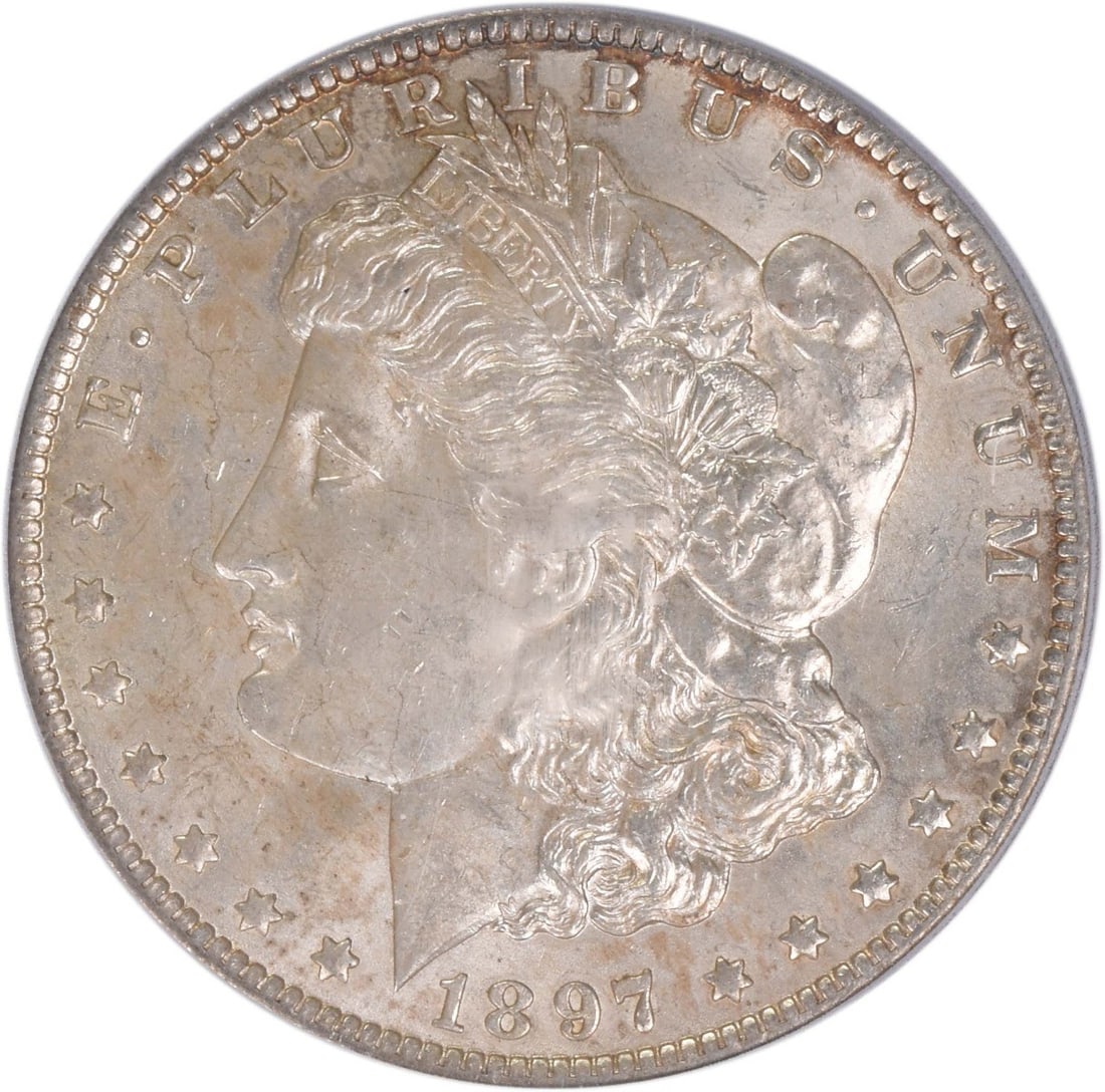1897-O Morgan Silver Dollar MS60 PCGS - 2