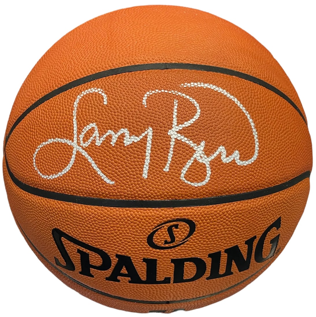 Larry Bird Autographed Leather Basketball (JSA) (1 of 2)