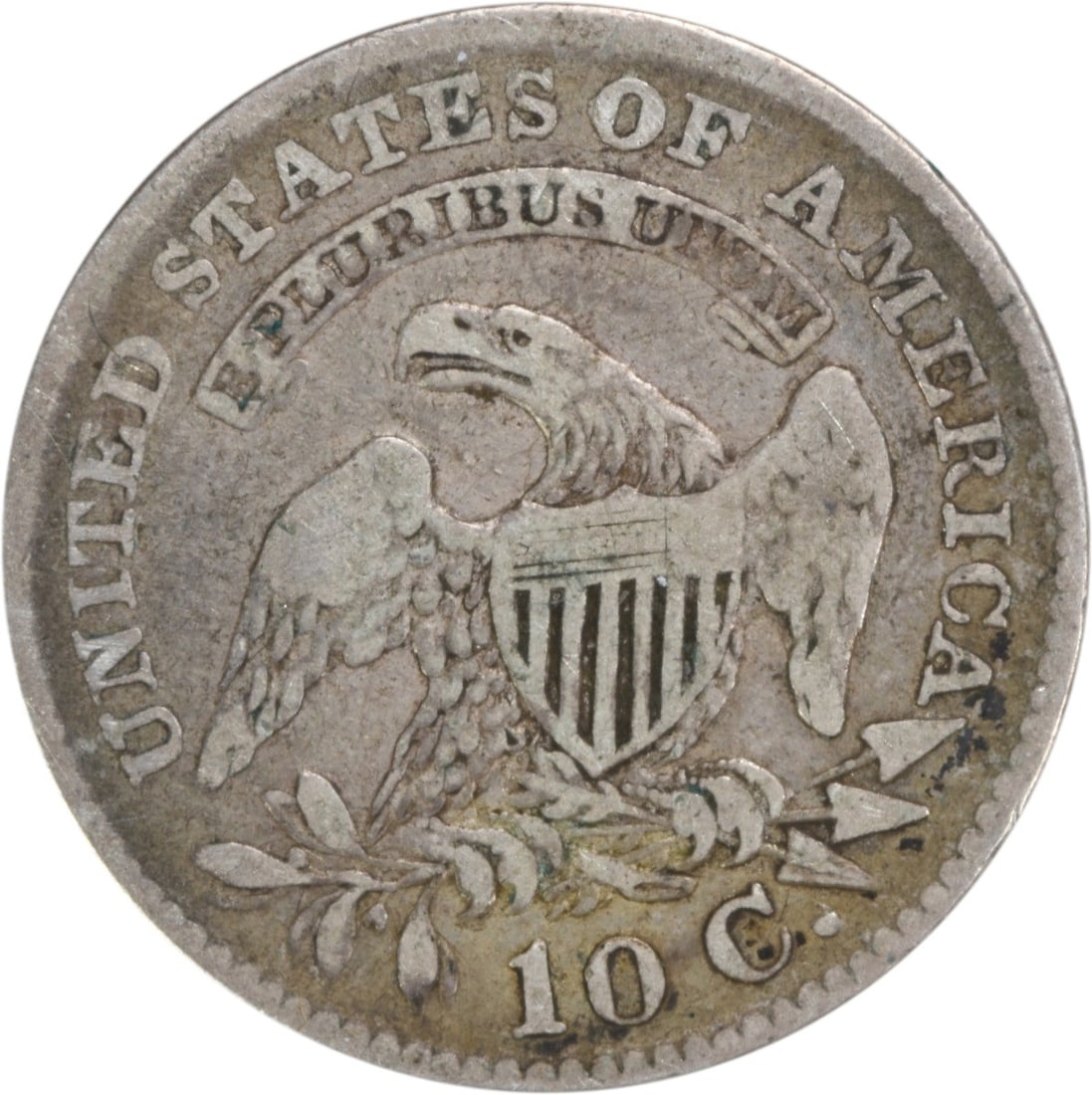 Uncertified Silver Bust Dime 1827 - 2
