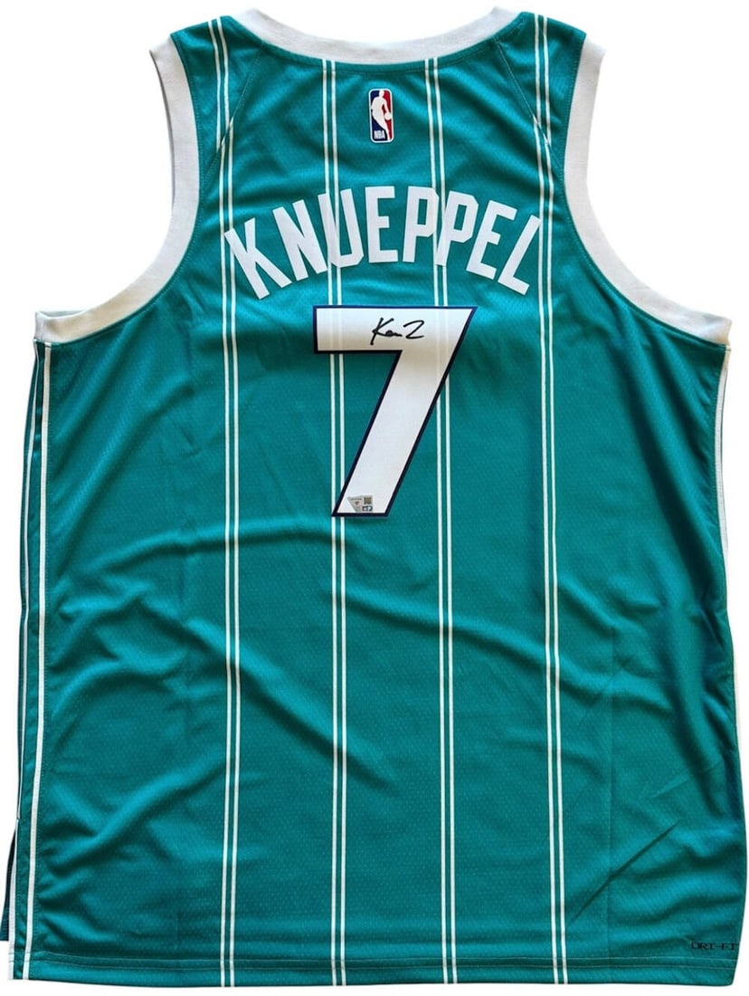 Authentic Jordan Brand Swingman Jersey Signed By Hornets Charlotte Kon (1 of 4)