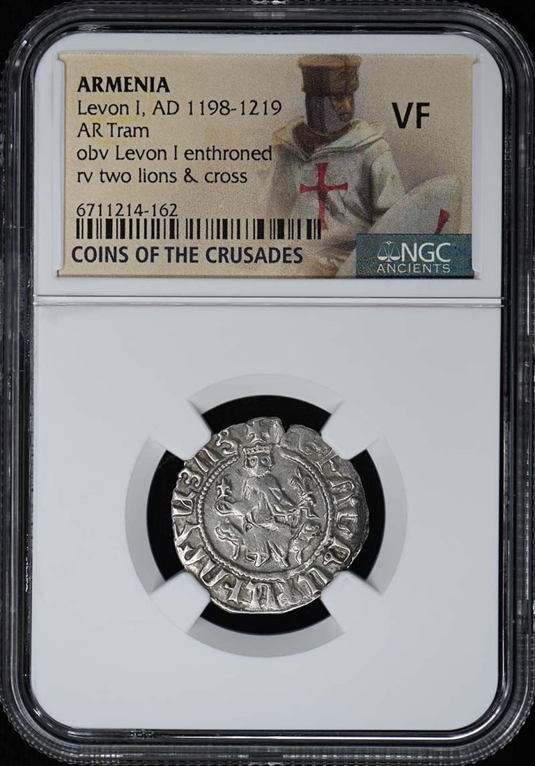 ARMENIA LEVON I 1198-1219 VF NGC TRAM (1 of 1)