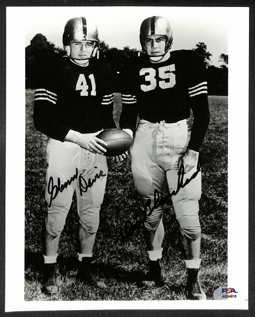 Glenn Davis & Doc Blanchard Signed 8x10 Photo ARMY Heisman Winners PSA/ DNA 0778 (1 of 1)
