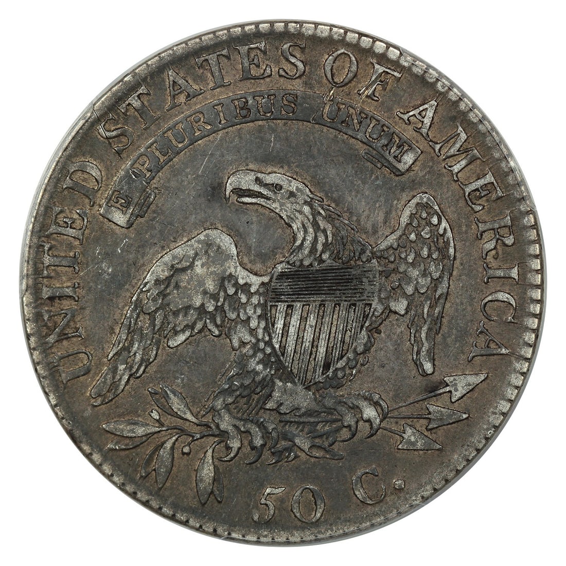 Capped Bust Half Dollar PCGS VF30 Small 8 1818 - 4