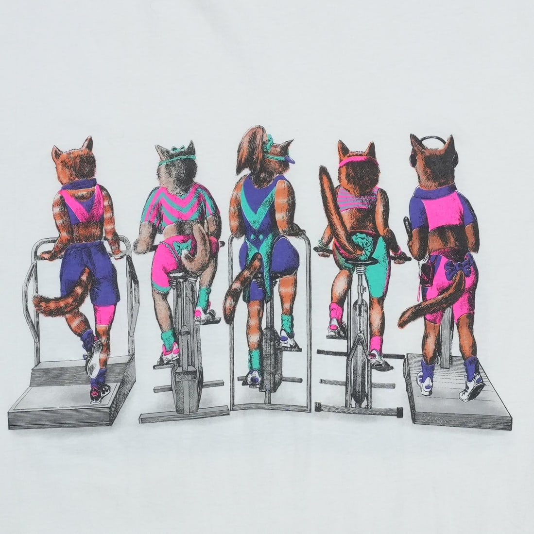 1990s Cat Cycling Shirt - 4