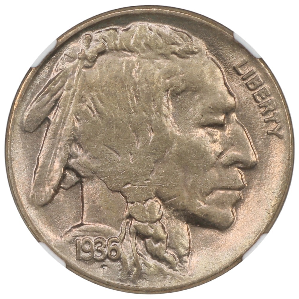 1936-D 5C NGC MS65 - 3