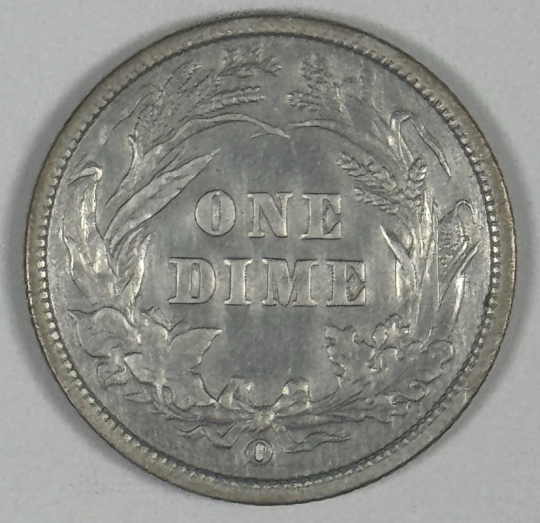 Barber dime 1899-o xf - 2