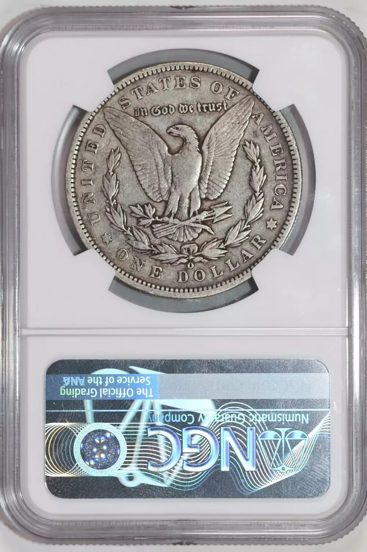 1891-O MORGAN DOLLAR NGC VF25 - 2