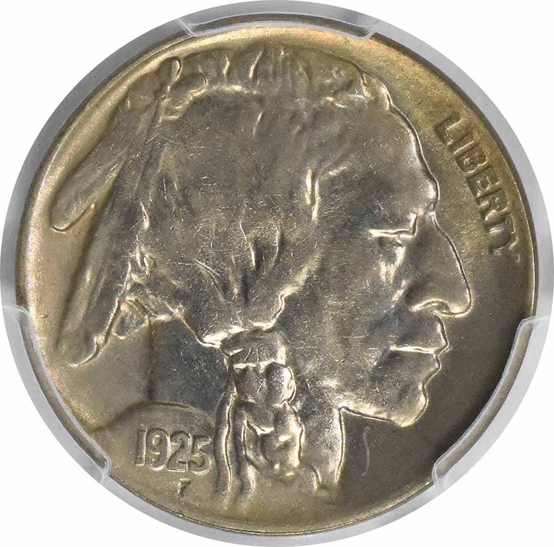 1925-D Buffalo Nickel MS65+ PCGS - 2