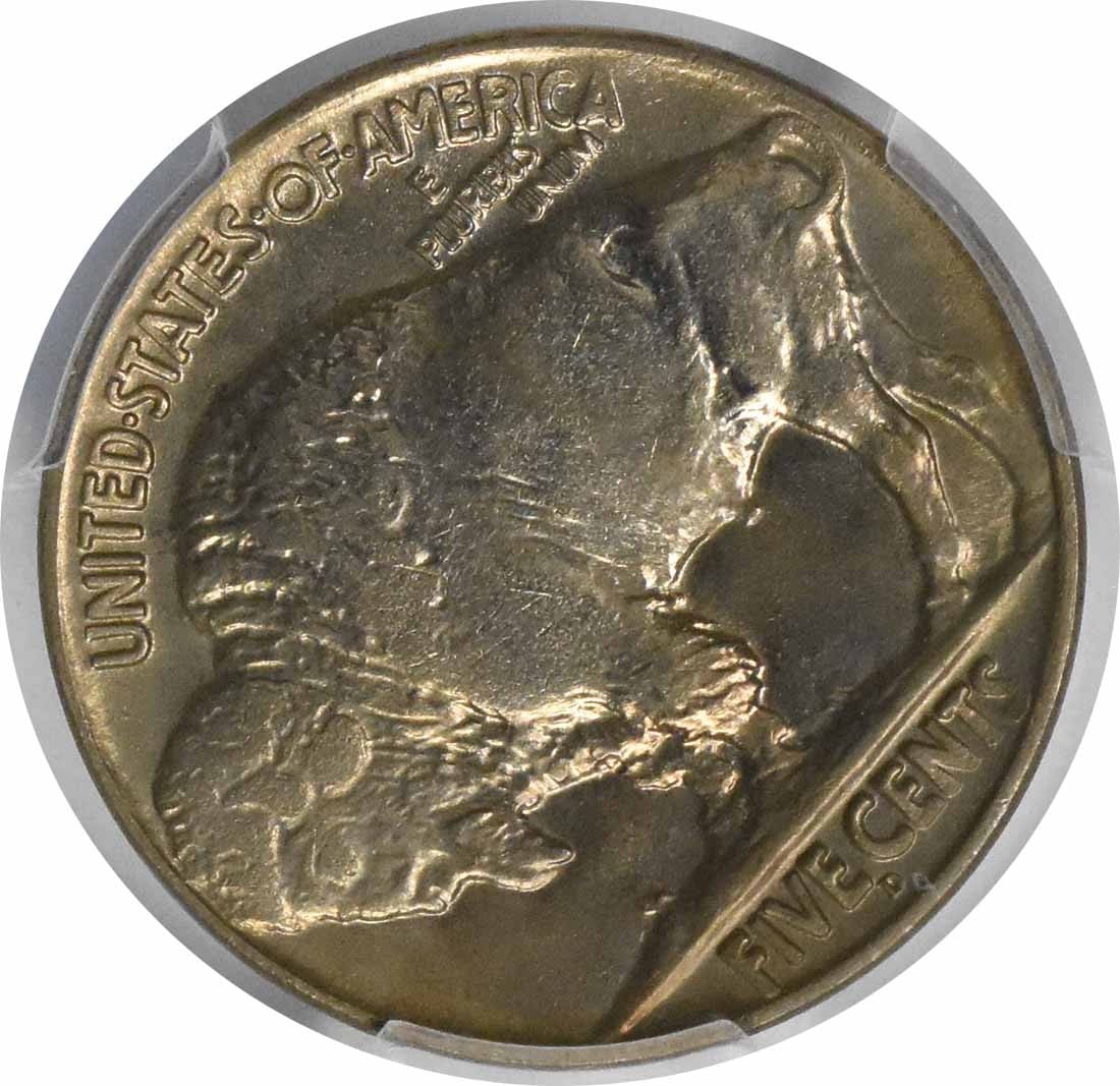 1925-D Buffalo Nickel MS65+ PCGS - 3