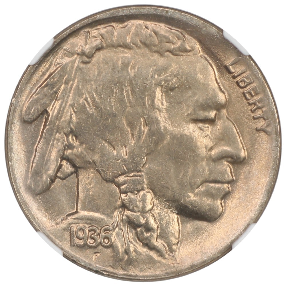 1936-D 5C NGC MS65 - 3