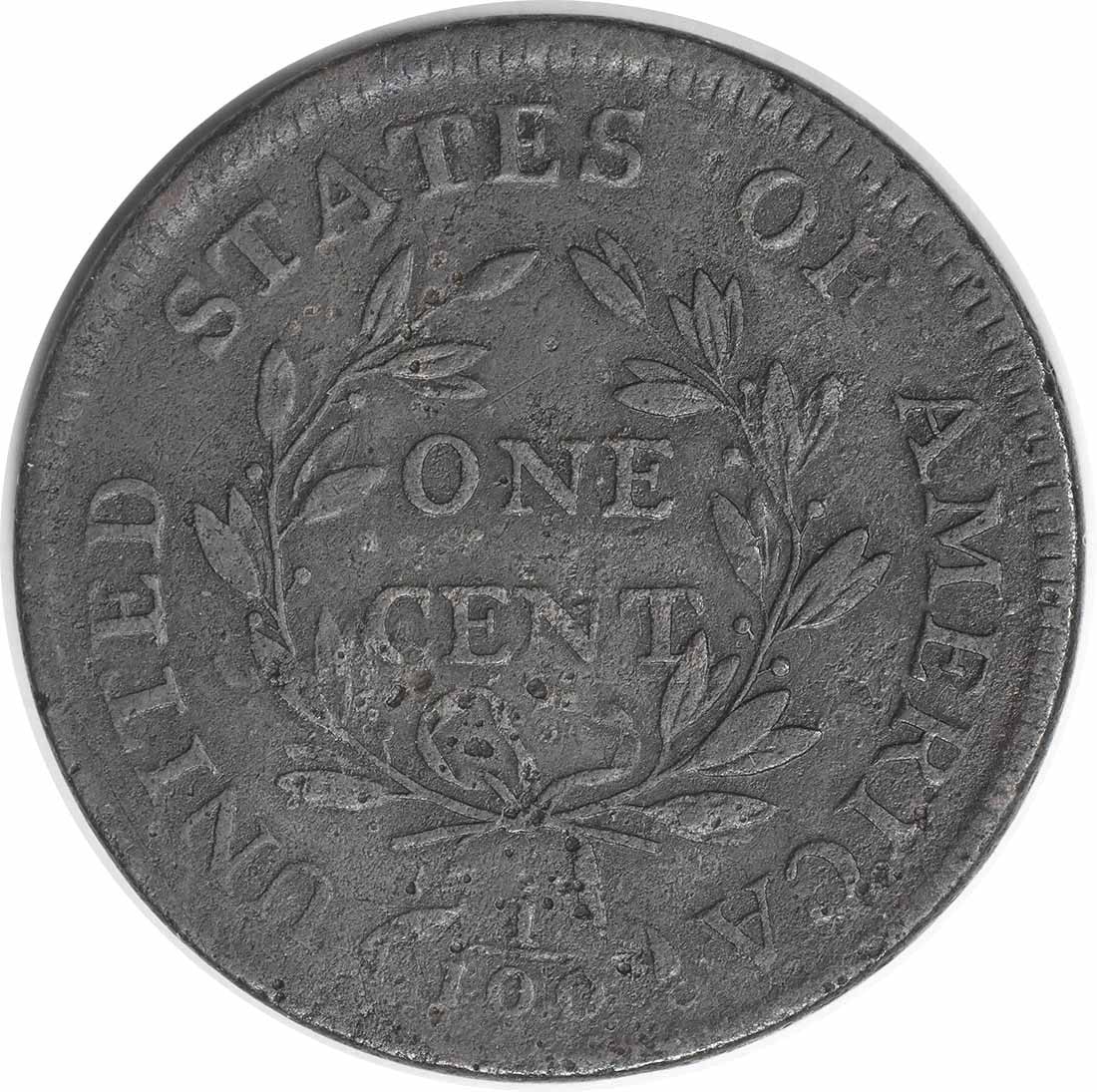 1797 Large Cent VF Mild Porosity Uncertified - 2