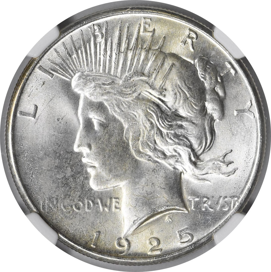 Peace silver dollar MS66+ NGC - 2