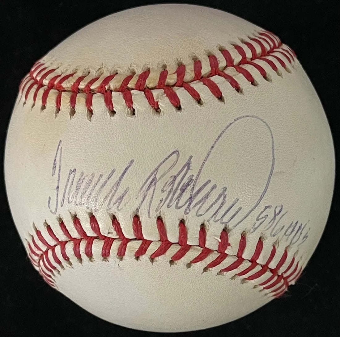 Robinson Frank Autographed Major League Baseball (1 of 2)