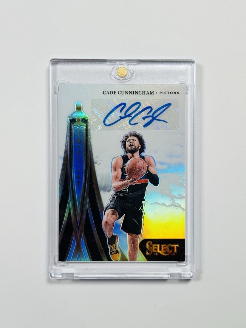 CADE CUNNINGHAM PANINI SELECT #IFS-CAD AUTO IN FLIGHT 249 (1 of 2)
