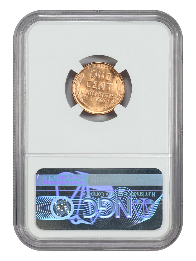1935 1C NGC MS67RD - Lincoln Cent (Wheat Reverse) - 2