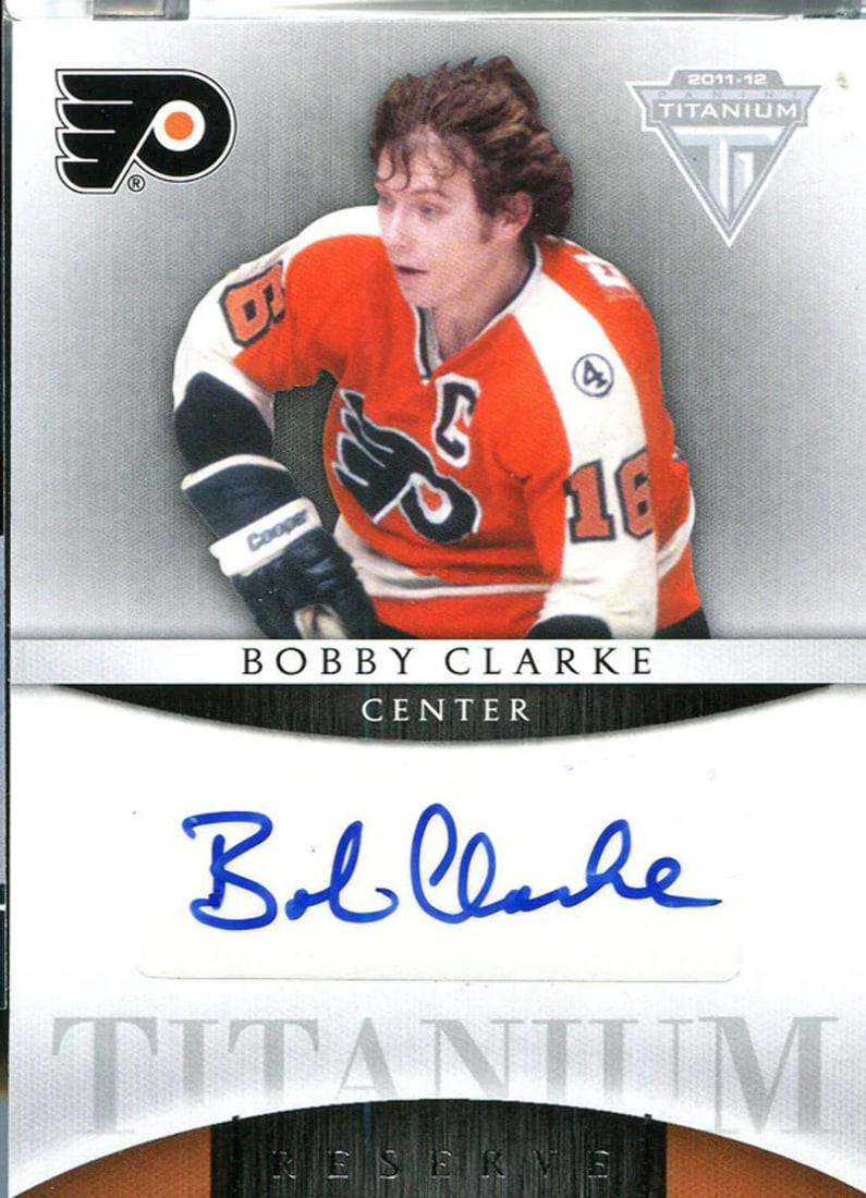 Clarke Bob Autographed Card Panini 2012 (1 of 2)