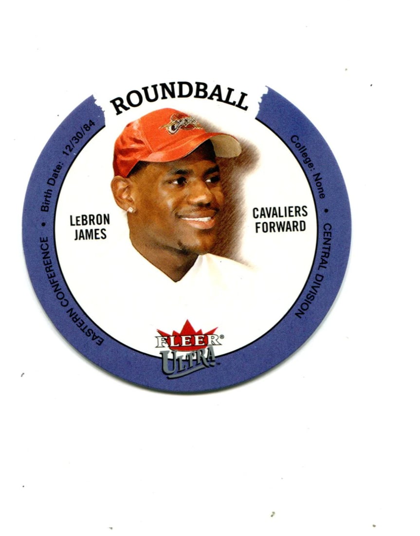 LeBron James 2003 Fleer Ultra Roundball #31 RC: LeBron James 2003 Fleer Ultra Roundball #31 RC The LeBron James 2003 Fleer Ultra Roundball #31 RC is a highly sought-after rookie card featuring the NBA legend in his early days. This RC (rookie card)