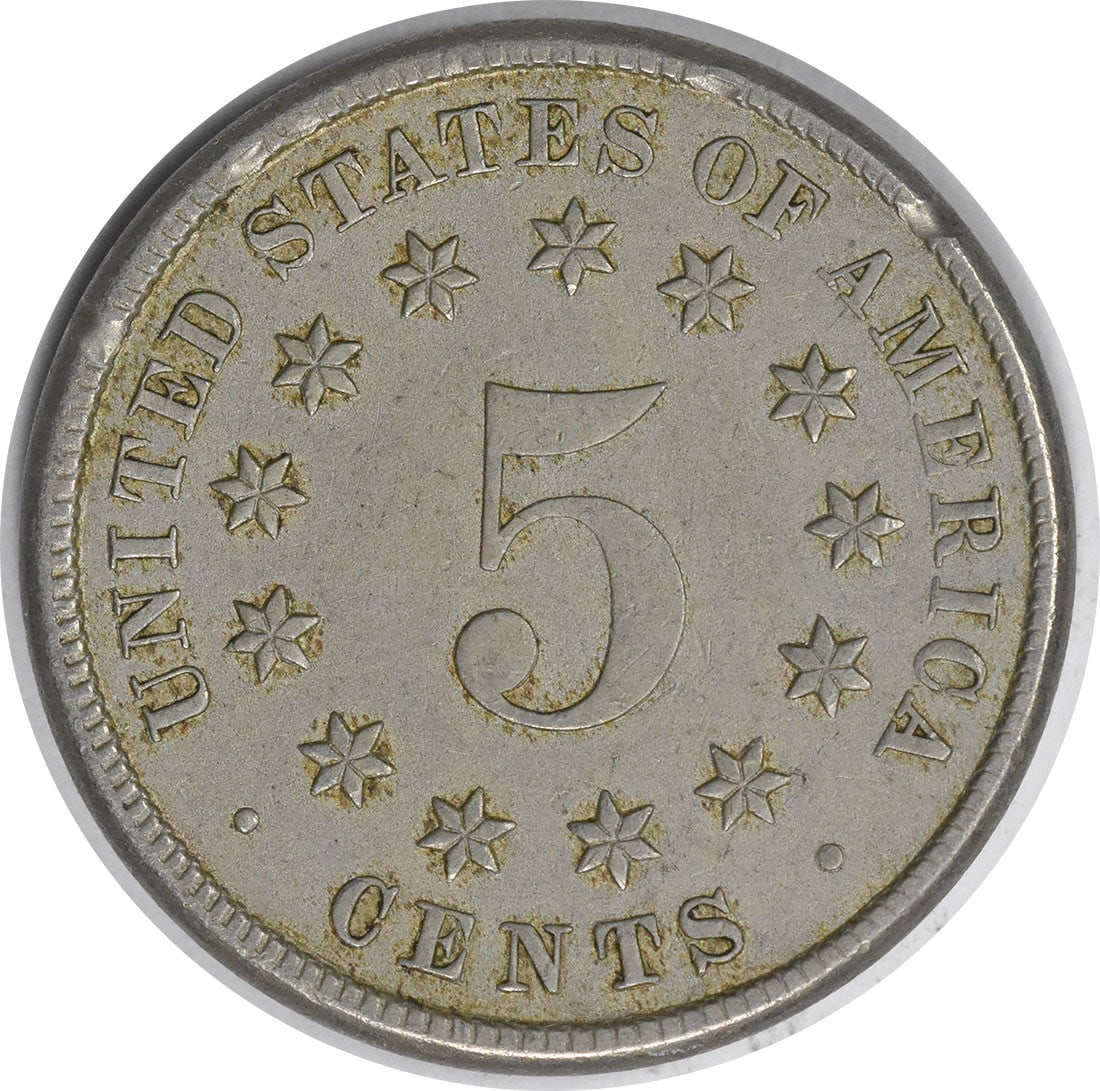 1882 Shield Nickel AU Uncertified - 2