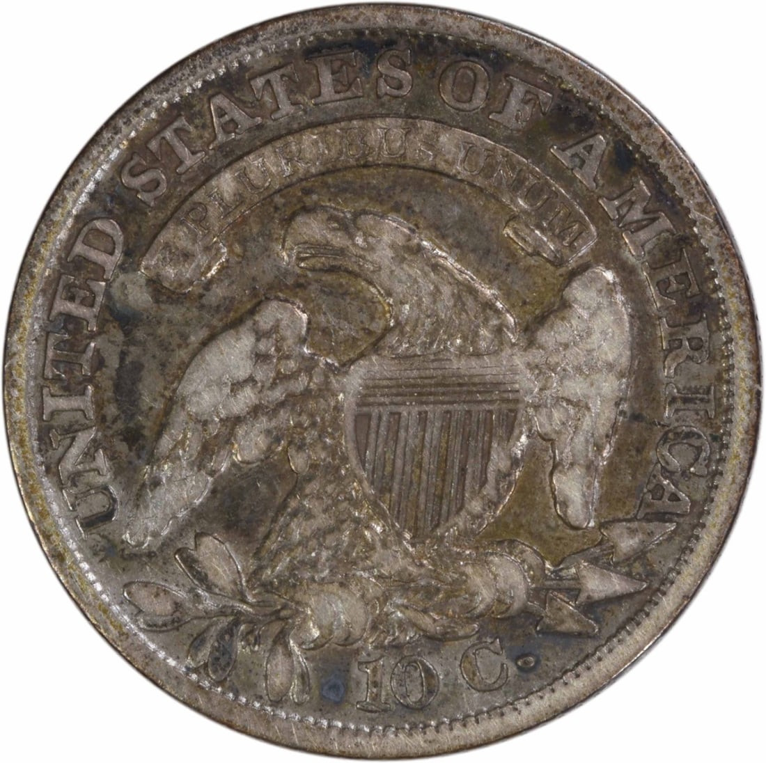 1834 Bust Silver Dime VF Uncertified - 2