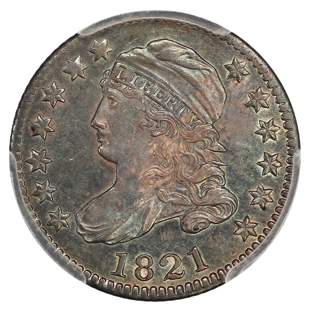 1821 10C PCGS MS64 (OGH) - 3