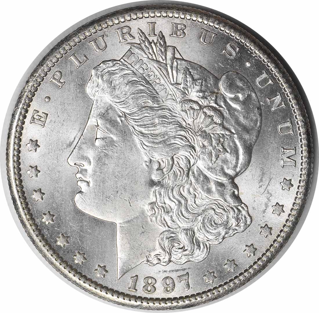 1897-S Morgan Silver Dollar Choice BU Uncertified: 1897-S Morgan Silver Dollar Choice BU Uncertified The 1897-S Morgan Silver Dollar Choice BU Uncertified boasts an impressive choice grade, indicating its exceptional condition and quality. This uncirc