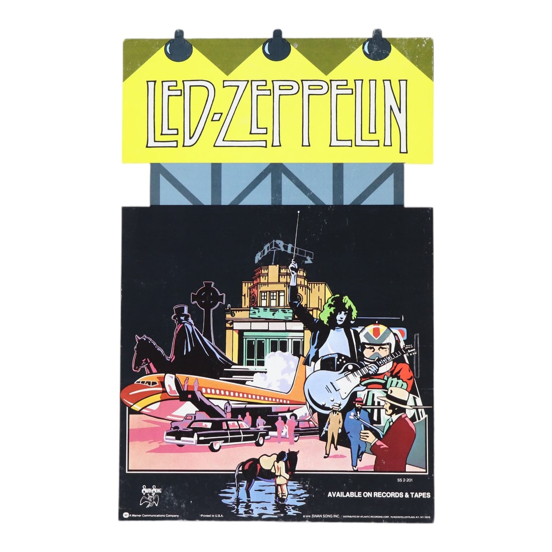 Led Zeppelin Remains Same Song Display - 2
