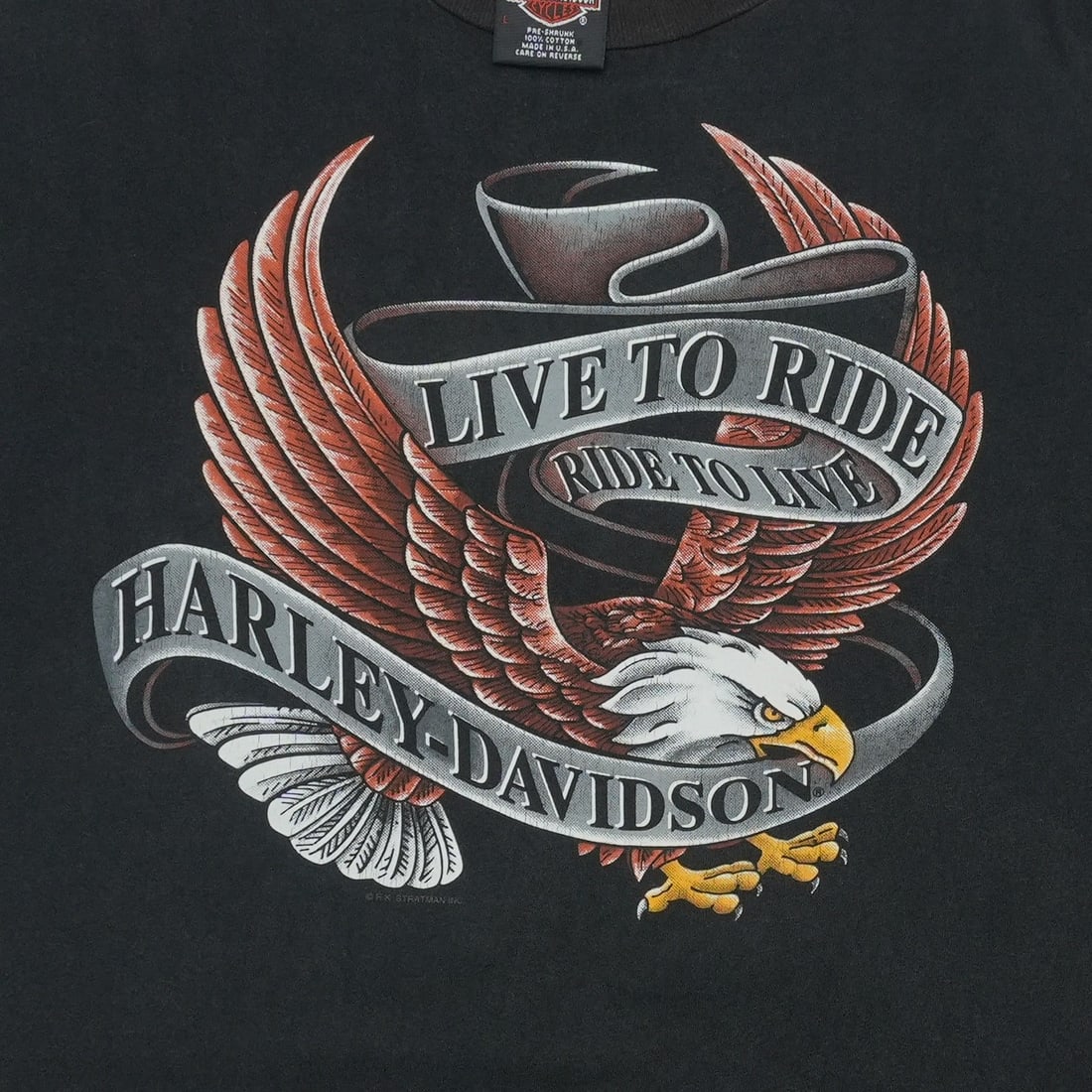 HARLEY DAVIDSON EAGLE LIVE RIDE SHIRT - 3