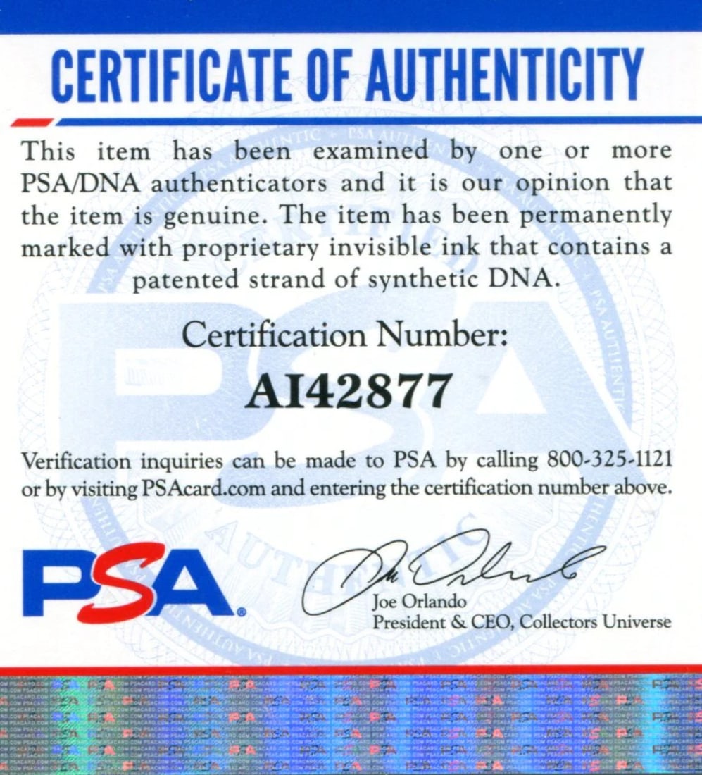 Lawrence Eugene Doby Autographed Baseball (PSA) - 3