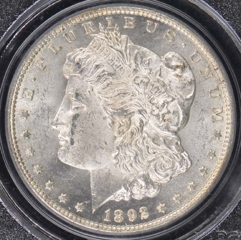 MS62 PCGS CC $1 Morgan Dollar - 2