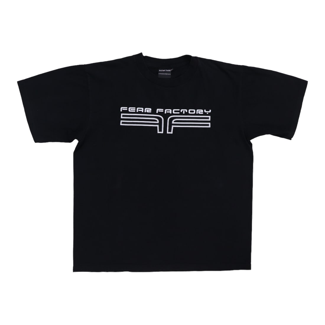 2003 Fear Factory Can't Take Me A Part Shirt: 2003 Fear Factory Can't Take Me A Part Shirt 2003 Fear Factory Can't Take Me A Part Shirt - Vintage Condition. This black 100% cotton shirt features front and back graphics and measures a fitted size,