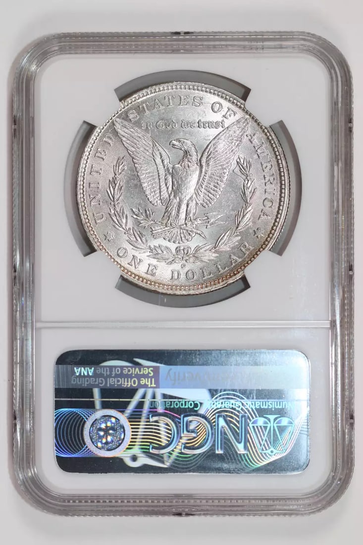 MORGAN DOLLAR MICRO NGC MS61 1880-O - 2