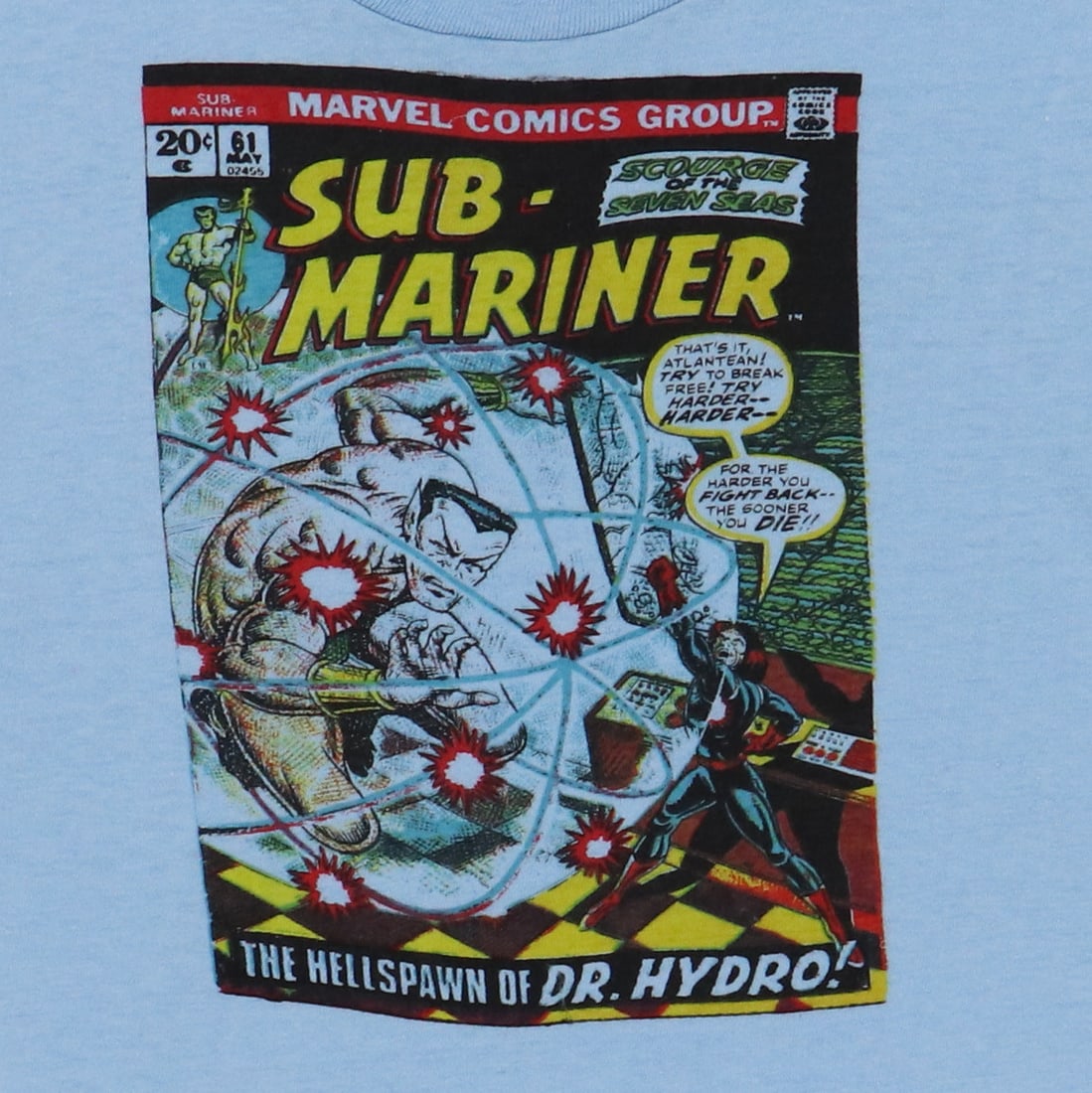 Sub Mariner Marvel Comics Shirt - 3