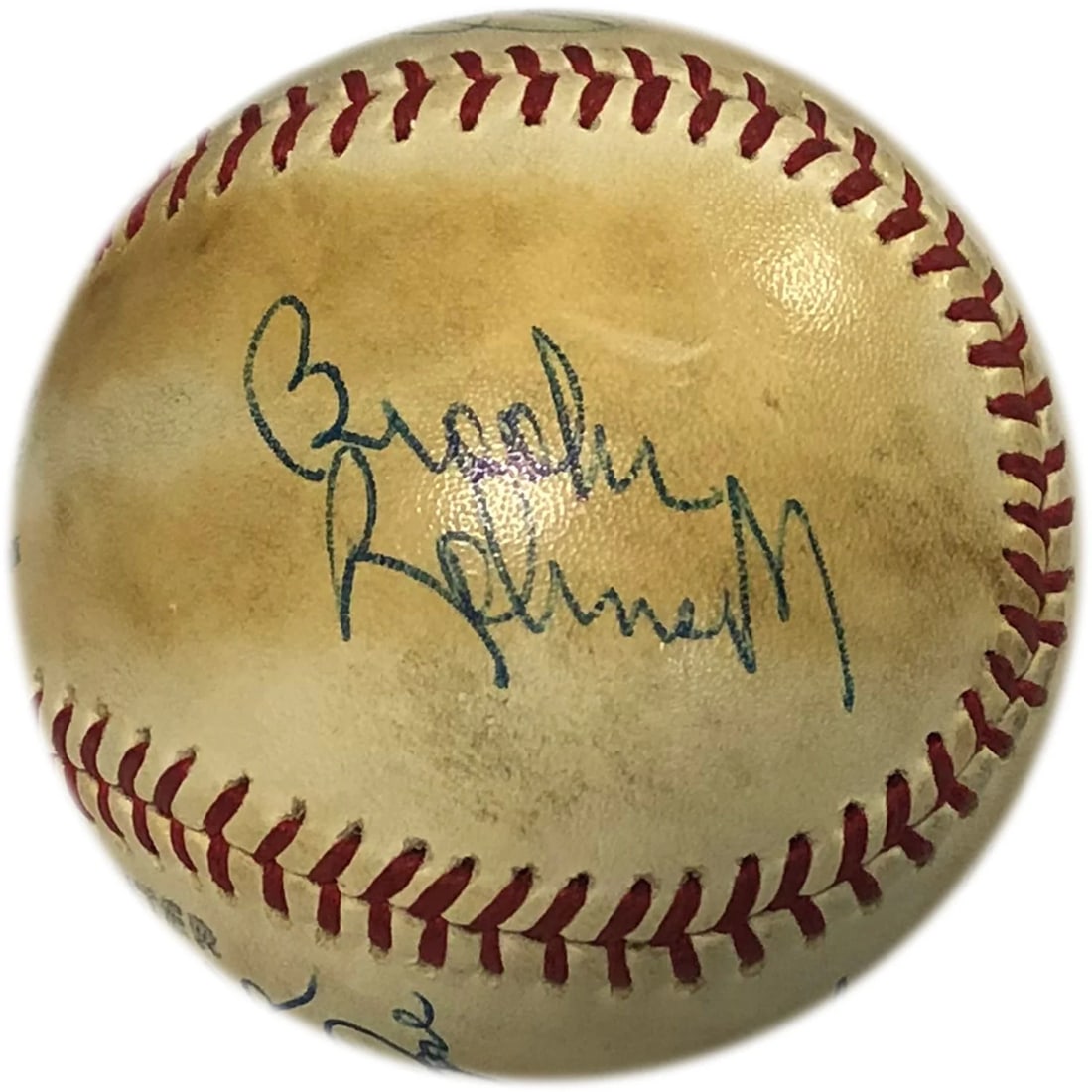 Autographed Baseball by All Star 1970 - 3