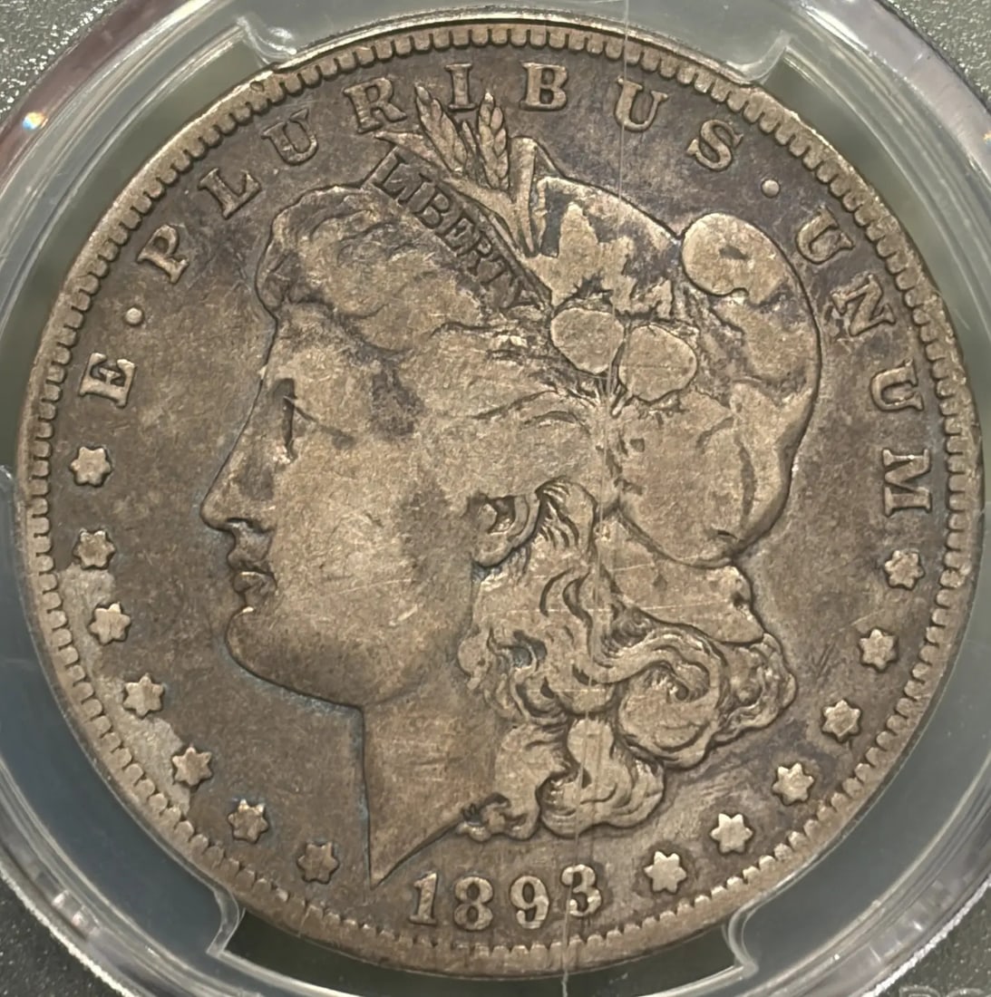 MORGAN DOLLAR 1893 PCGS VG8 - 2