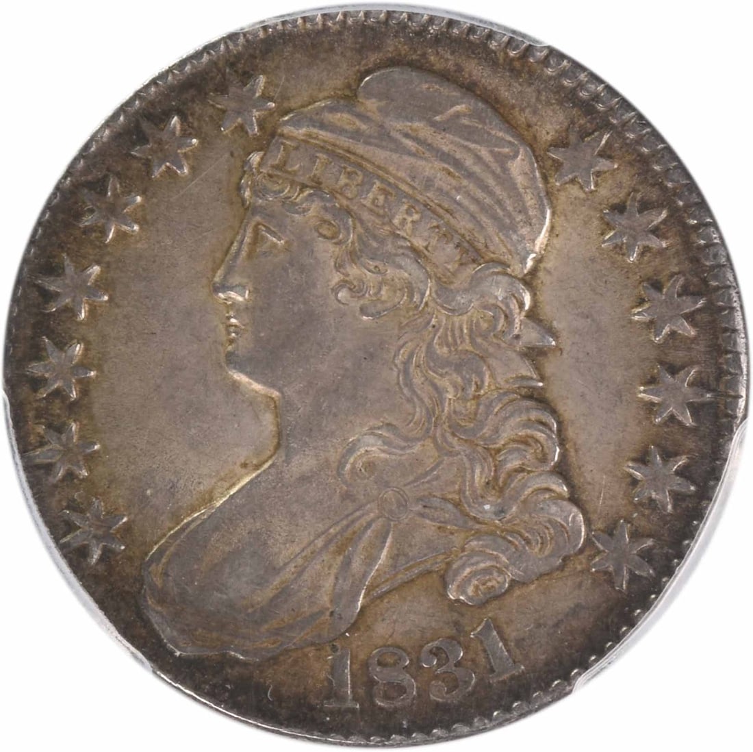 1831 Bust Silver Half Dollar AU58 PCGS - 2