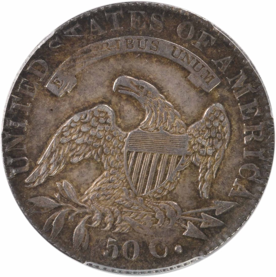1831 Bust Silver Half Dollar AU58 PCGS - 3
