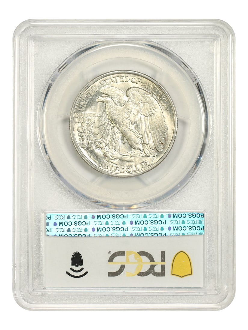 PCGS MS62 Walking Liberty Half Dollar 1934 - 2