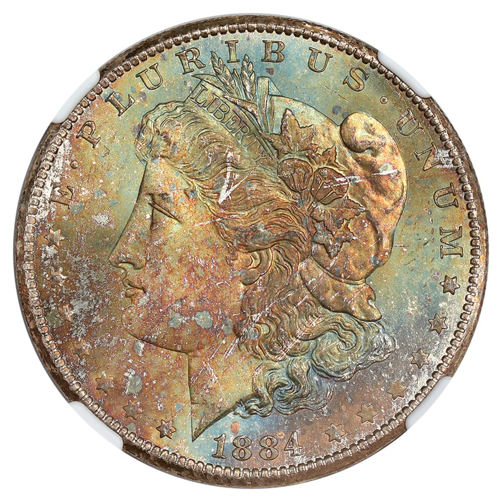 1884-CC $1 NGC MS67+ - 3