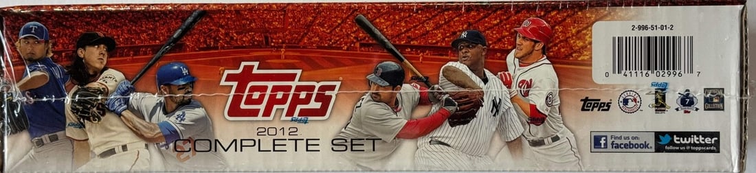 Mint Bryce Harper 2012 Topps Baseball Complete Set Factory Sealed - 4