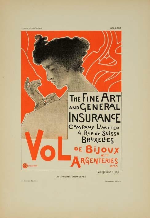 Fine Art Poster Vintage By Berchmans Affiches Etrangeres 1897: Fine Art Poster Vintage By Berchmans Affiches Etrangeres 1897 Item Specifics: Artist: BERCHMANS Style: Art Nouveau Date Of Creation: 1897 Year Of Production: 1897 Width (Inches): 9 Subject: VENTE Orig